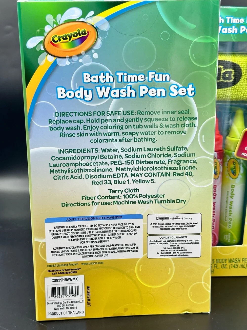 Crayola make bath